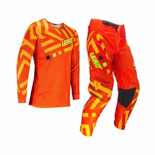 Conjunto Leatt 3.5 Naranja citrus 2024