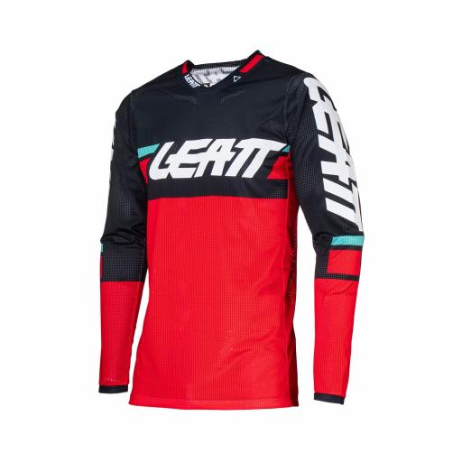 Camiseta Leatt 4.5 X-flow roja  [1]