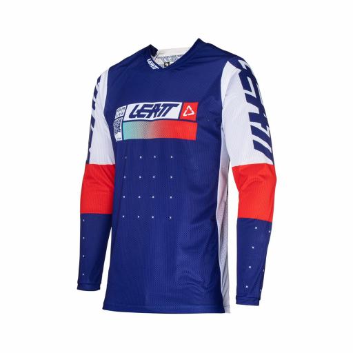 Camiseta Leatt 4.5 X-flow azul Royal [1]