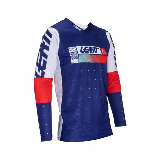 Camiseta Leatt 4.5 X-flow azul Royal [2]