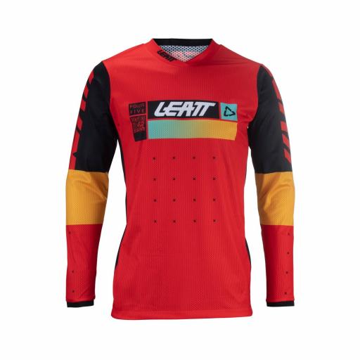 Camiseta Leatt 4.5 X-flow lite rojo [0]