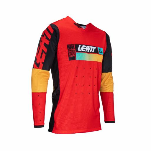 Camiseta Leatt 4.5 X-flow lite rojo [2]