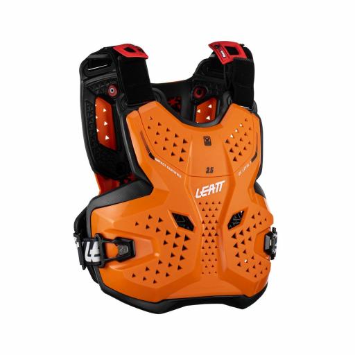Peto LEATT 3.5 Junior color naranja Homologado