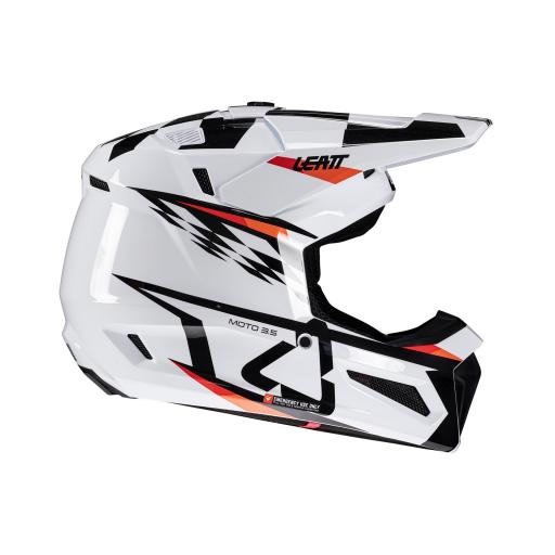 Casco Leatt Kit Moto 3.5 Junior V26 blanco [3]
