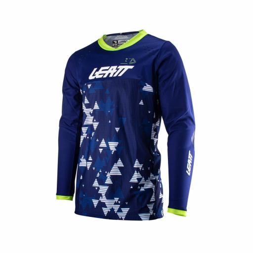 Camiseta Leatt 4.5 Moto Enduro azul [1]