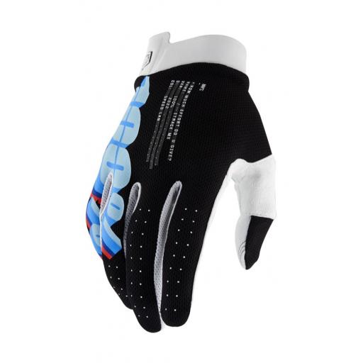 Guantes 100% iTrack System negro 2024 [0]