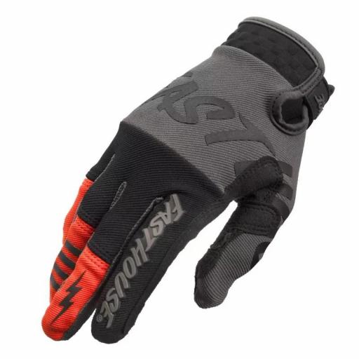 Guantes Fasthouse SPEEDSTYLE SECTOR Gris y negro 