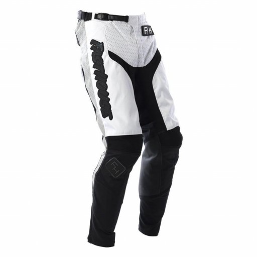 Pantalones de Moto FASTHOUSE GRINDHOUSE Blanco/Negro [1]