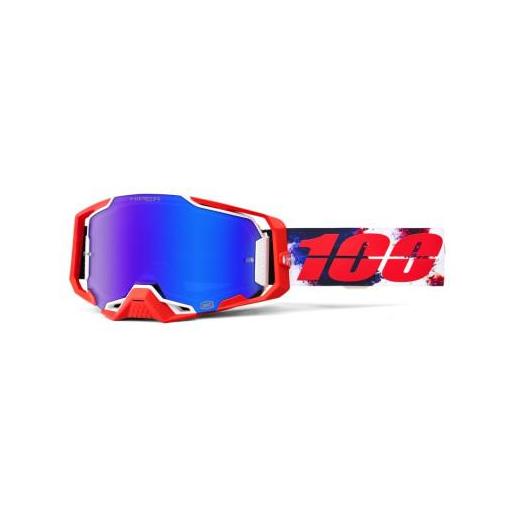 100% ARMEGA Morpho Hiper Lente espejo plateada