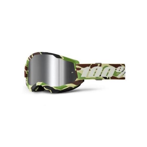 100% STRATA 2 M2 Camo Espejo plata