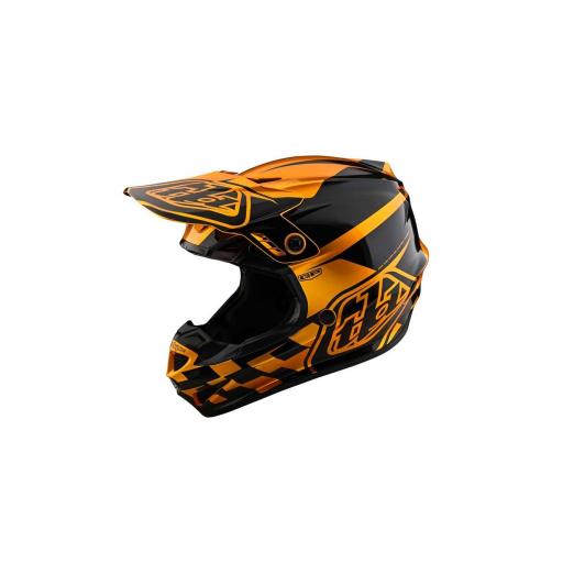 Troy lee GP Check up Oro y negro Runner Sunrise