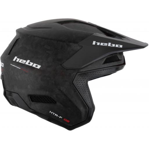 Casco Trial Hebo HTR C02 CARBON FORGED MATE