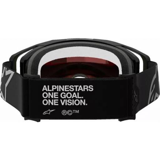 Gafas Alpinestars Vision 8 Corp color negro cristal rojo espejo [2]