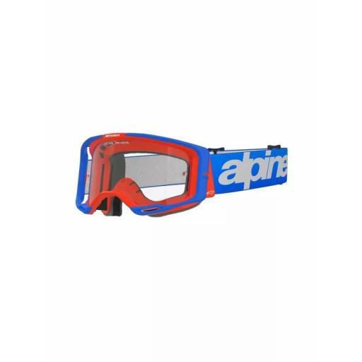 Gafas Alpinestars Vision 8 Corpazul y rojo cristal transparente  [0]