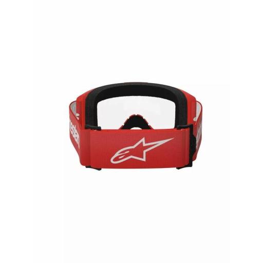 Gafas Alpinestars Vision 3 Wordmark color rojo cristal transparente [2]