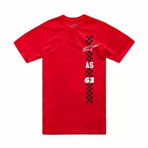 Camiseta Alpinestars Liver roja