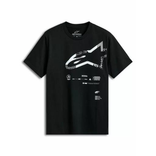 Camiseta Alpinestars CSF Geografica negra