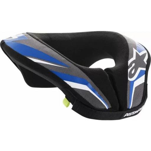 Collarín Alpinestar infantil sequence color azul