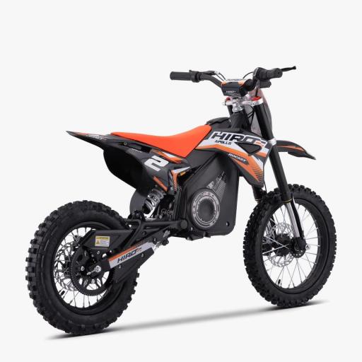 MOTO DE CROSS INFANTIL APOLLO RXF ROCKET 1300W Naranja [3]