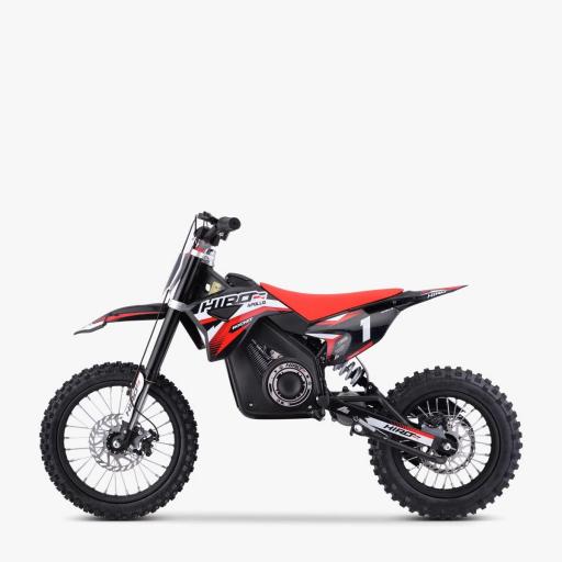 MOTO DE CROSS INFANTIL APOLLO RXF ROCKET 1300W Roja [5]