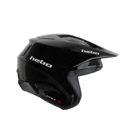 Casco Trial Hebo HTR F02 ZONE PRO Mono negro