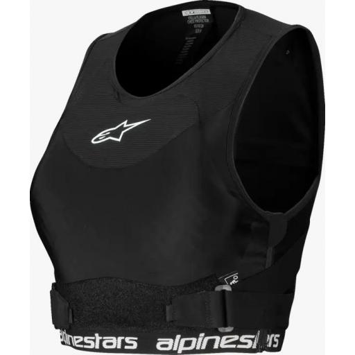 Protección pectoral Alpinestars Stella Plasma para mujer color NEGRO