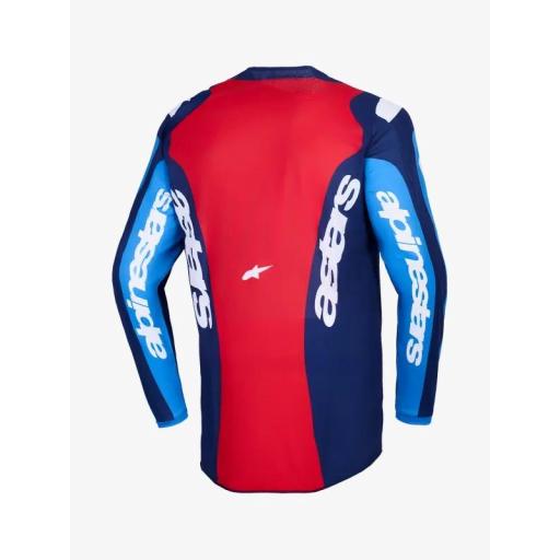 Camiseta Alpinestar Fluid Grid Azul y rojo [1]