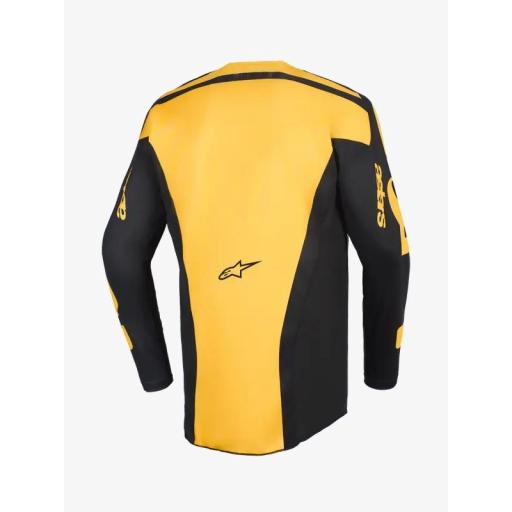 Camiseta Alpinestar Racer Riway amarillo y negro [1]