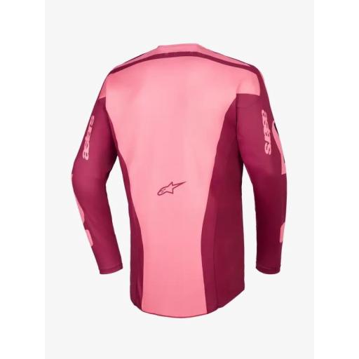 Camiseta Alpinestar Racer Riway rojo y coral [1]