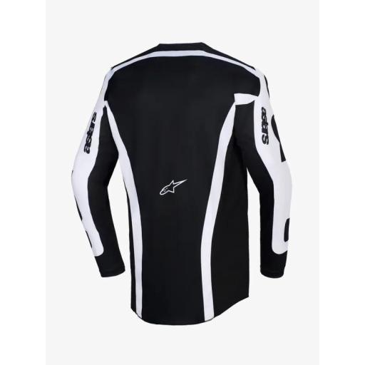 Camiseta Alpinestar Racer Riway blanco y negro  [1]