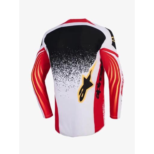 Camiseta Alpinestar Techstar Nomur gris, rojo y negro [1]