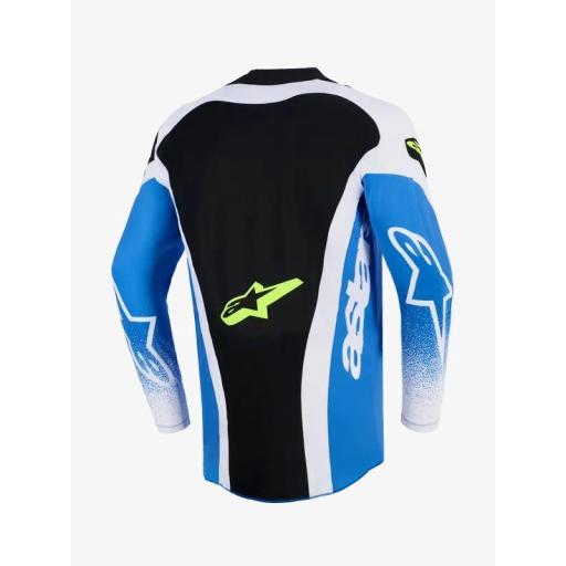 Camiseta Alpinestar Techstar Knif azul, negro y amarillo [1]