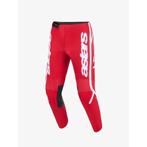Pantalones Apinestars Fluid Apex rojo y blanco