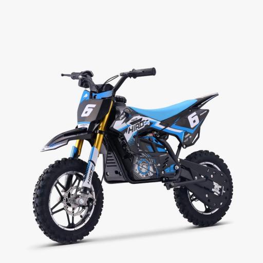 Minicross electrica Apollo Hiro Falcon 550W color azul