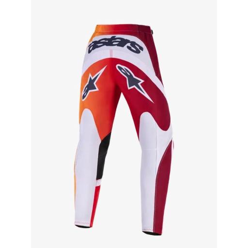 Pantalones infantiles Alpinestars Fluid Portl rojo y gris [1]
