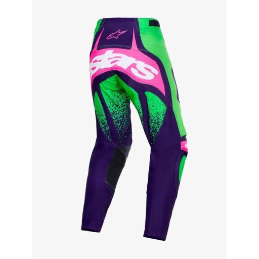 Pantalones Techstar Nomur púrpura, verde y rosa [1]