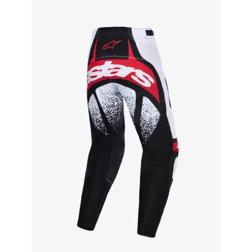 Pantalones Techstar Nomur negro, blanco y rojo [1]