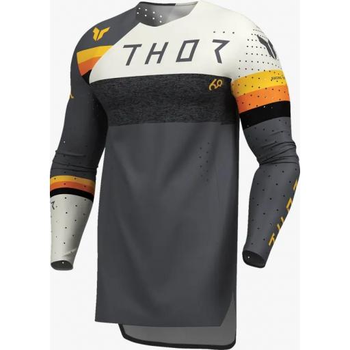 Camiseta Thor Sportmode League carbón y blanca 2026 [2]