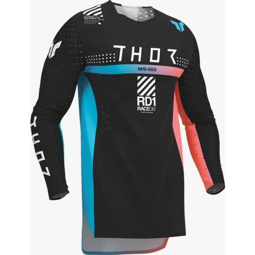 Camiseta Thor Sportmode League SYNTH negro 2026