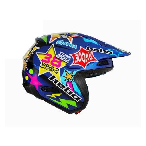 Casco Trial Hebo HTR F02 Toni Bou 38