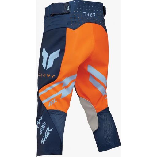 Pantalon infantil Thor Launchmode Futura azul marino y naranja  [2]