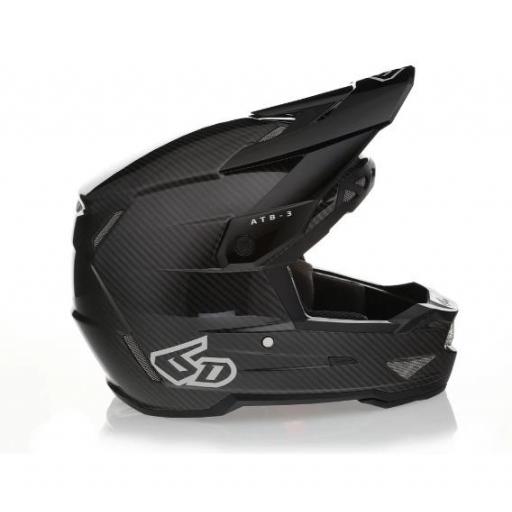 Casco 6d ATB-3 Solid descenso y BMX NEGRO