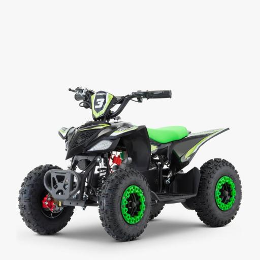 POCKET QUAD infantil electrico APOLLO HIRO COBRA 2025  800W Verde [1]