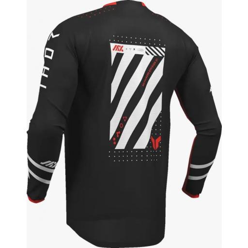 Camiseta infantil Thor Launchmode Futura Negro y rojo [3]