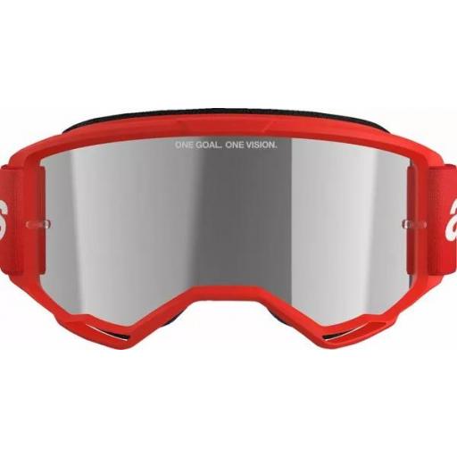 Gafas Alpinestars Vision 3 Wordmark color rojo cristal plata espejo [2]