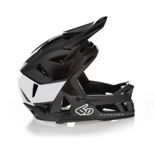 Casco 6d Alterra Enduro negro brillante [0]