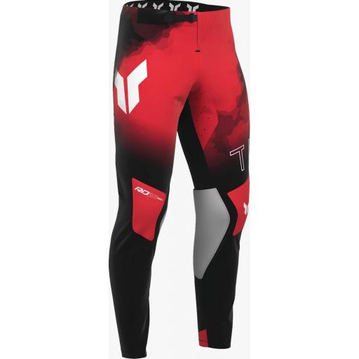 Pantalón Thor Sportmode Carbon rojo y negro '26