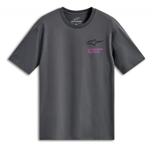 Camiseta Alpinestars CSF POP HELMET CHARCOAL [0]
