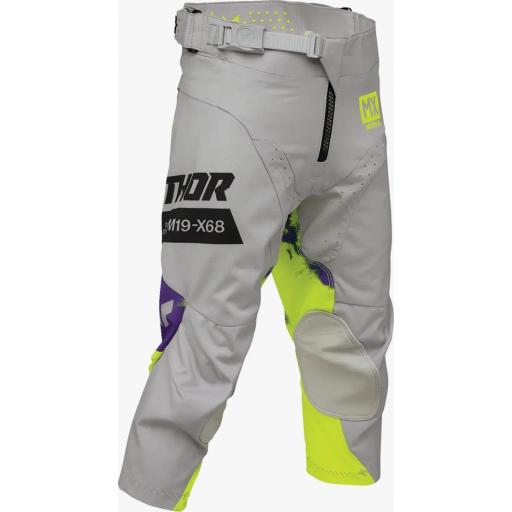 Pantalon infantil Thor Launchmode Bleach morado amarillo fluor [3]