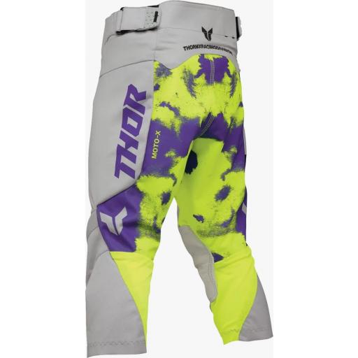 Pantalon infantil Thor Launchmode Bleach morado amarillo fluor [1]